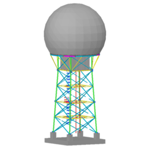 Torre Radar desarrollada para DGAC (BIM)